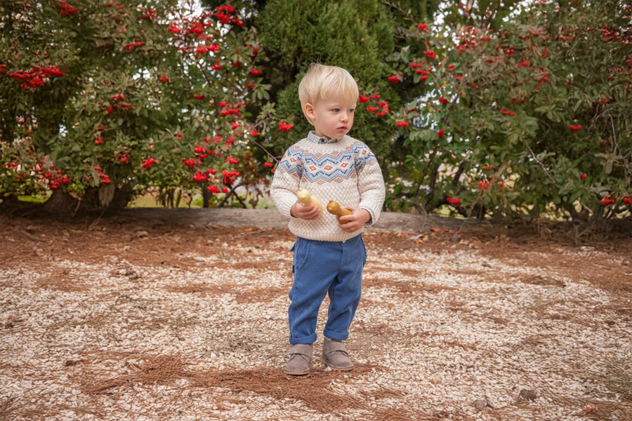Kids Riptape Suede Desert Boots