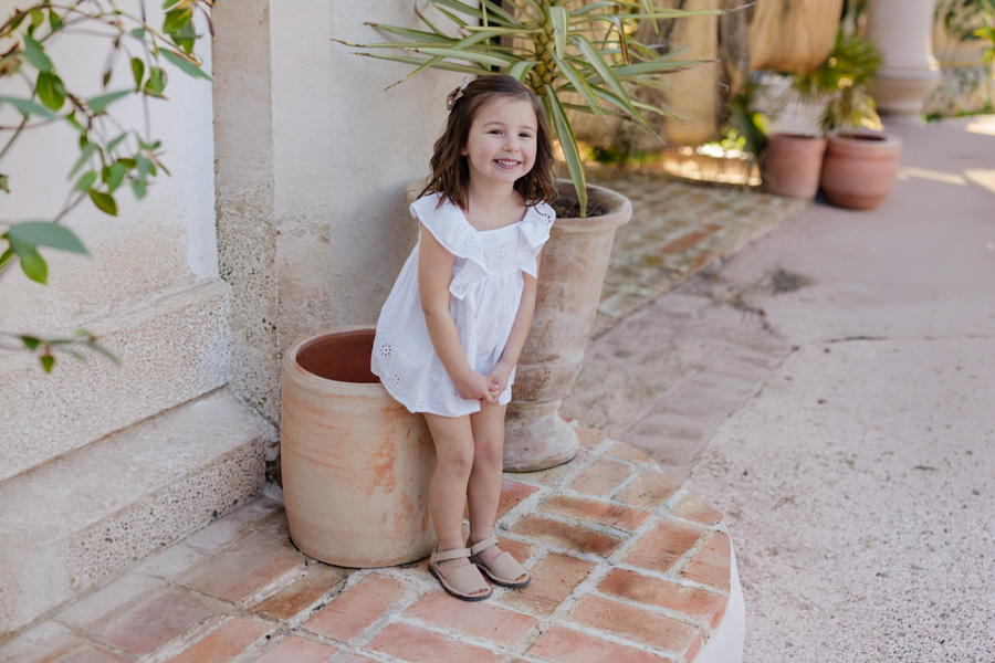 Kids Nappa Avarcas Menorcan Riptape Sandals