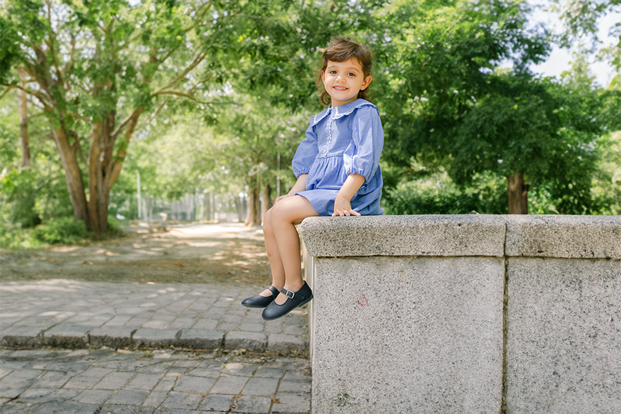 Girls Buckle Up Leather Mary Janes