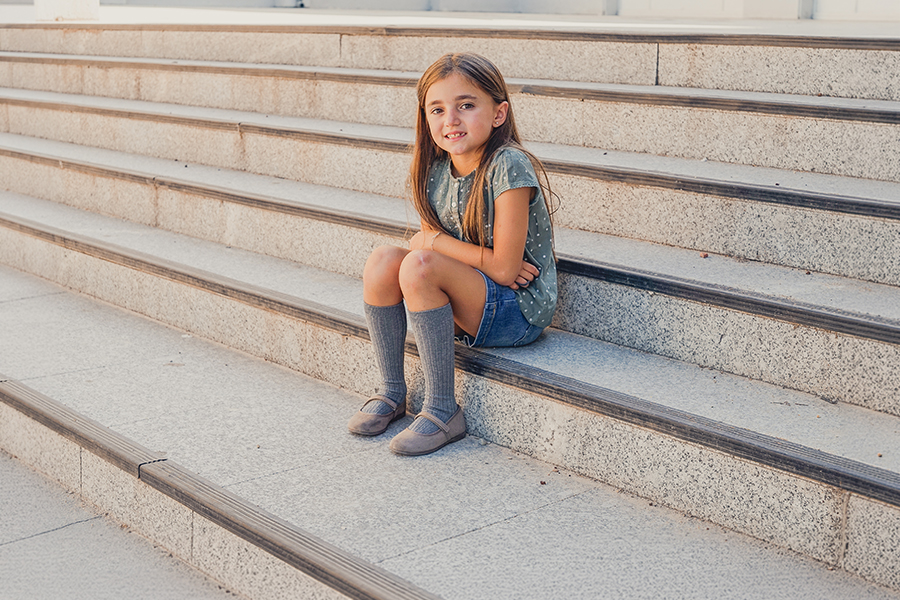 Girls Riptape Faux Suede Mary Janes