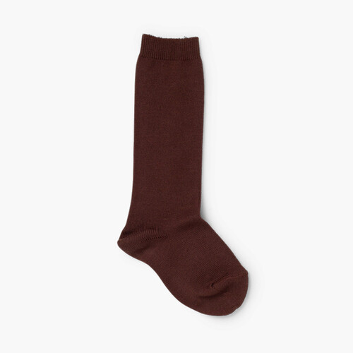 CONDOR Plain Socks Brown