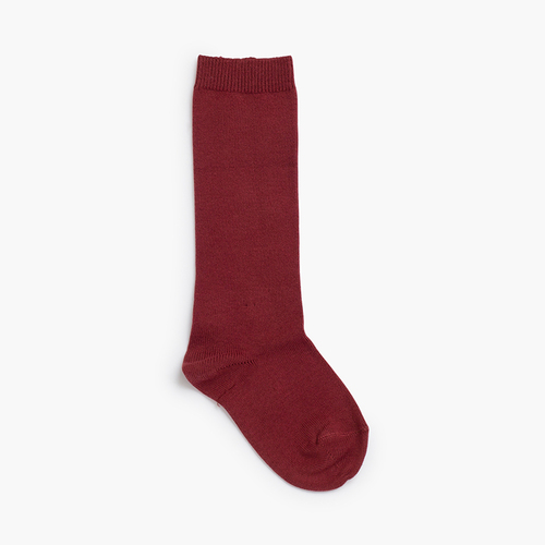 CONDOR Plain Socks Marsala