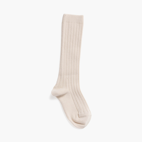 Condor High Ribbed Knit Socks Linen