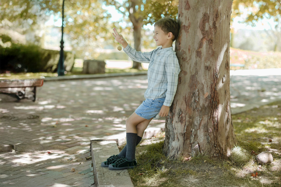 Velvet Lace-up Trainers 