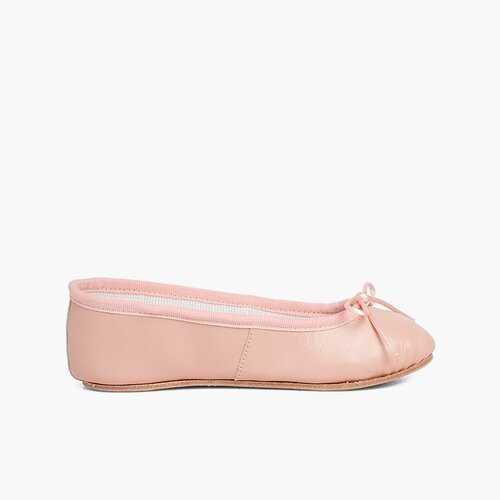 Girls & Womens Leather Ballerinas  Pink