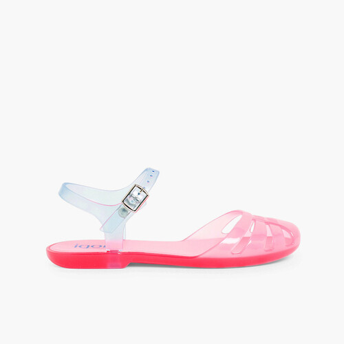 Girls Jelly Sandals Mara Mini Fuchsia