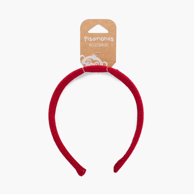  Sackcloth wide headband Burgundy