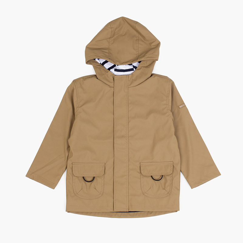 Boys raincoat with zip closure pockets elmwood