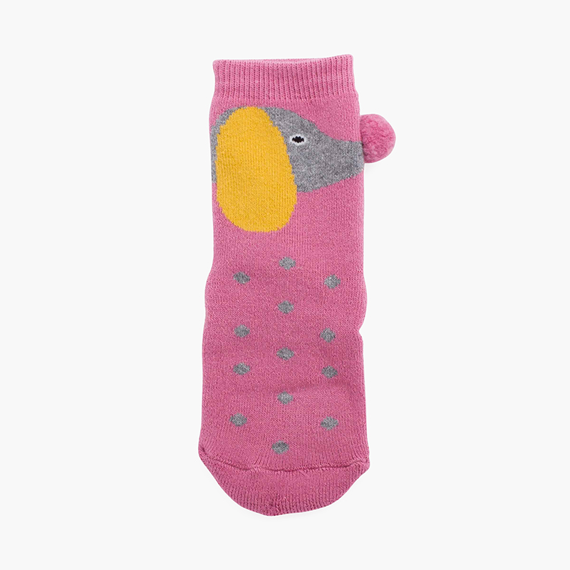 Doggy pom pom non-slip socks Cassis