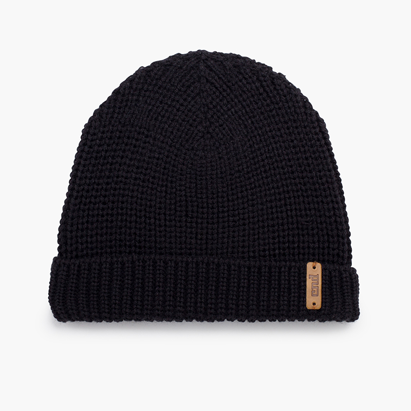 Knitted beanie hat for kids Navy Blue