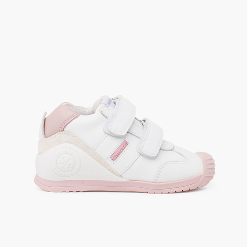 Biomecanics double adherent strap shoes Pink
