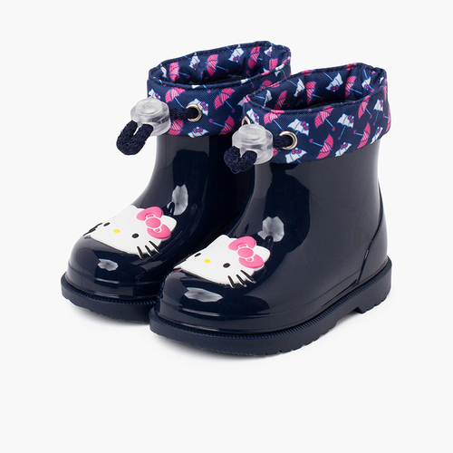  Hello Kitty low-cut wellies Navy Blue