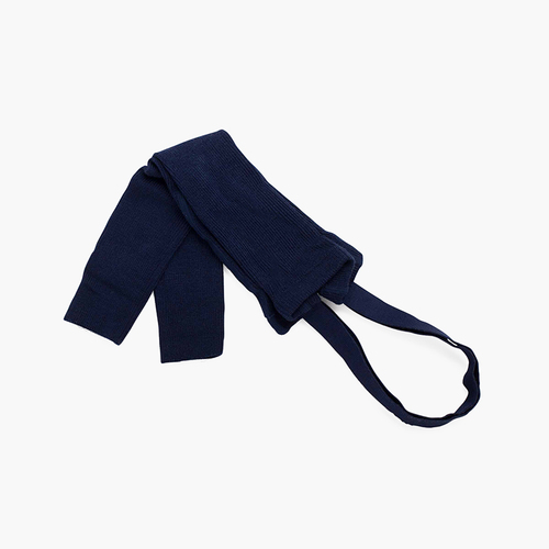 Kids leggings with elastic straps Navy Blue