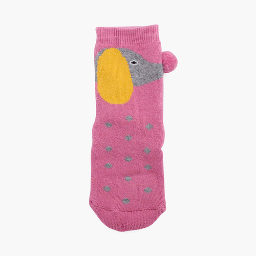 Doggy pom pom non-slip socks Cassis