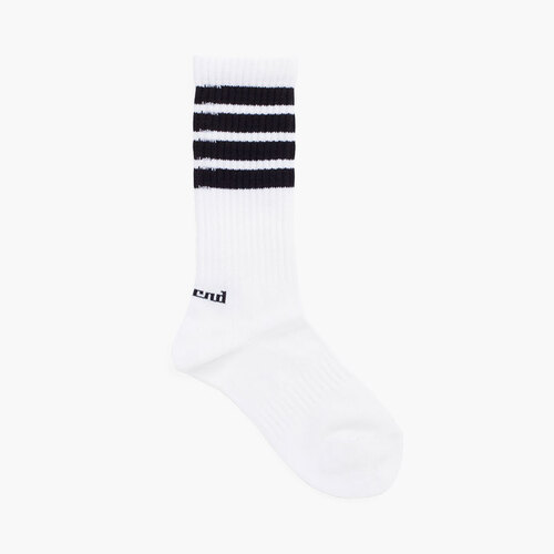 Sport Condor socks with horizontal stripes White
