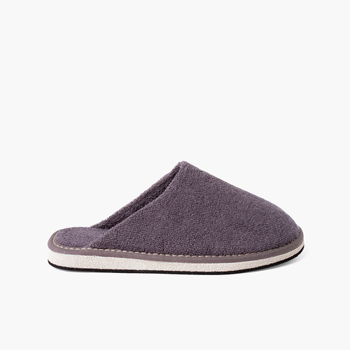 Children's towel slippers Dark grey