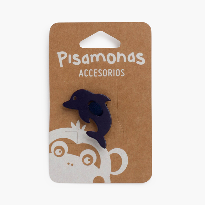 Dolphin hair tie Navy Blue