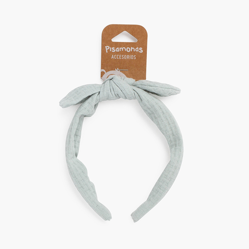 Waffle turban headband Sea Green
