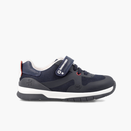 Biomecanics elastic lace-up trainers Navy Blue