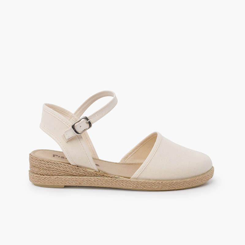 Wedge espadrilles buckle fastening Off-White
