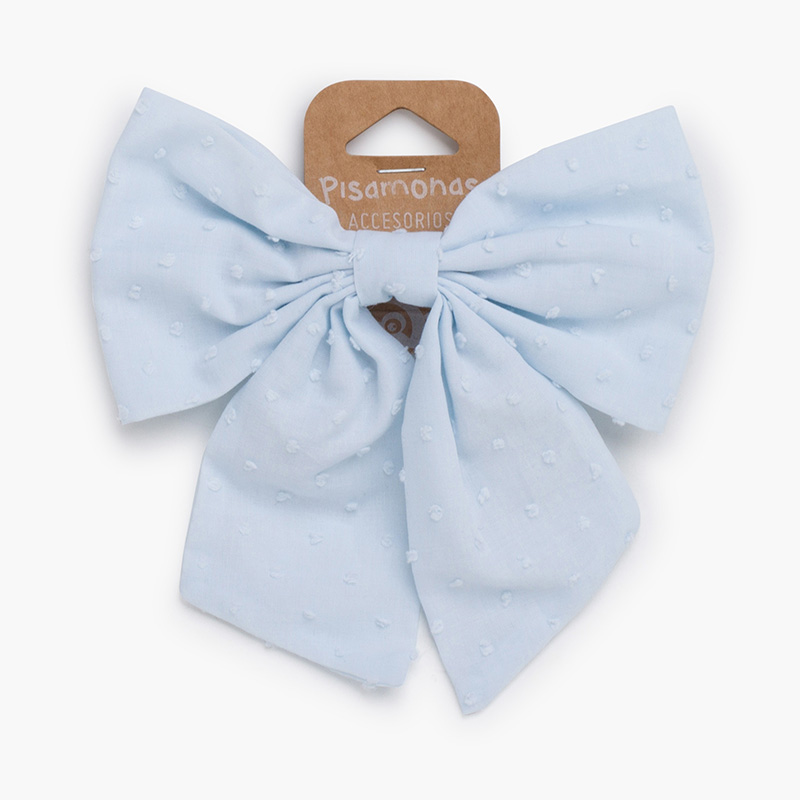 Duck bill plumeti bow Sky Blue