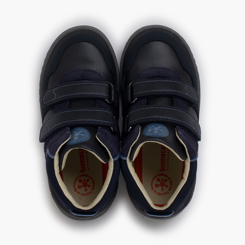 Biomecanics Boots Double Hook-and-Loop Closure Navy Blue