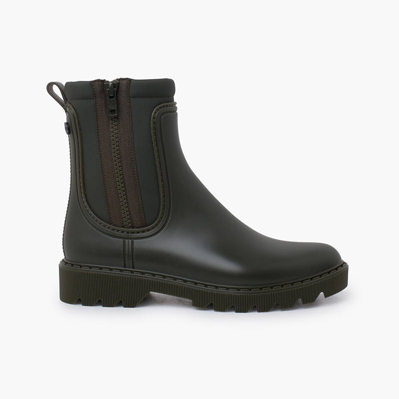 Women's Soft-Lined wellies Khaki