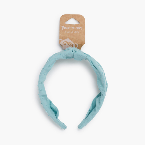Plumeti knot headband eucalyptus green