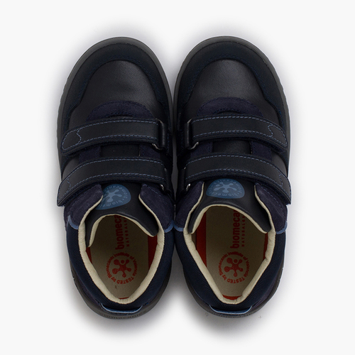 Biomecanics Boots Double Hook-and-Loop Closure Navy Blue