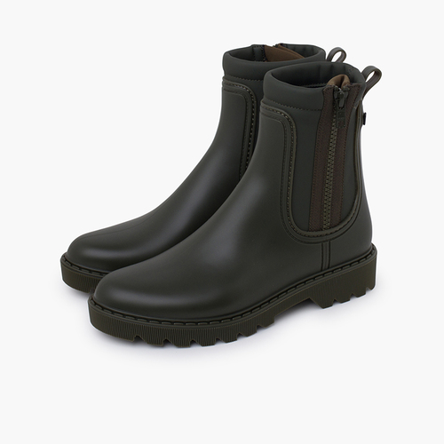 Women's Soft-Lined wellies Khaki