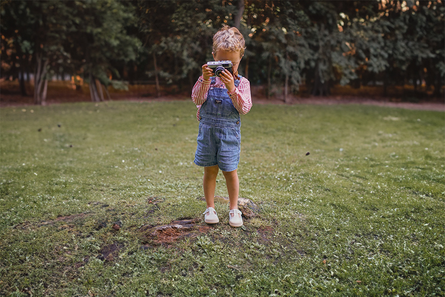 Barefoot canvas T-bar shoes