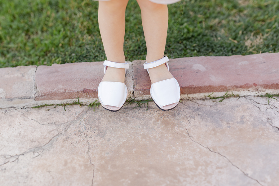 Soft avarcas sandals for children flexible sole