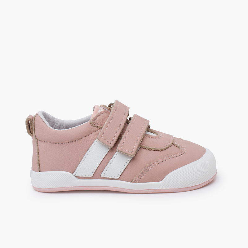 Blanditos side bands trainers Pink