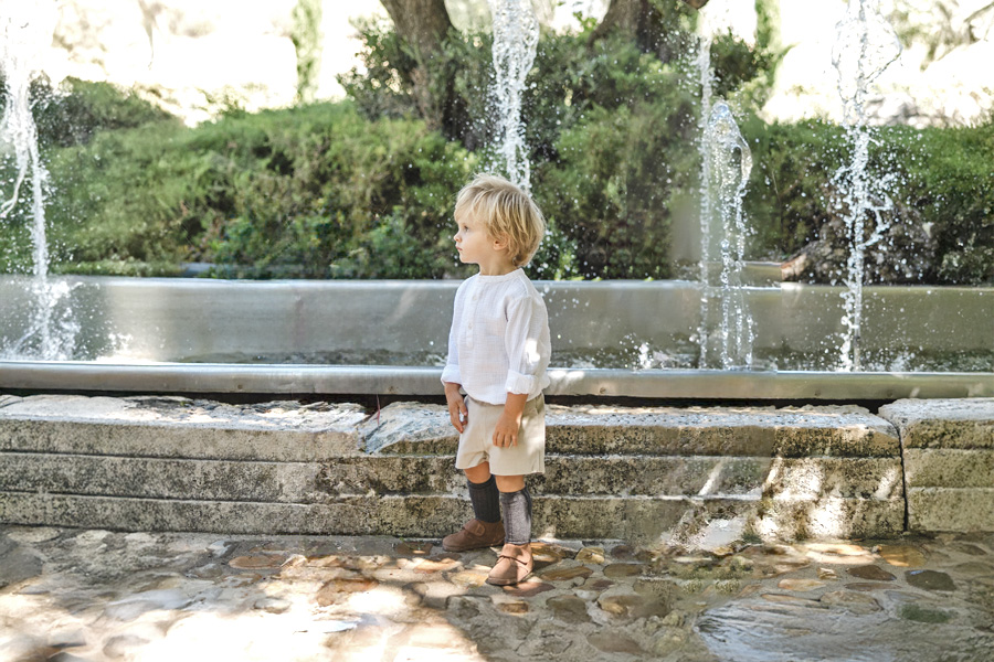 Barefoot suede boots hook-and-loop closure
