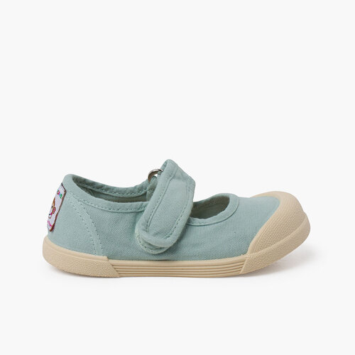 Barefoot canvas mary janes Mint