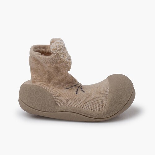 Round-toe baby shoes Attipas Rabbit sand