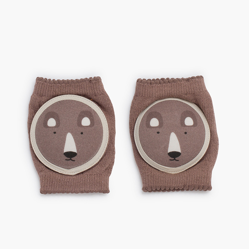 Crawling baby knee pads animals Attipas Brown bear