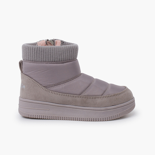 Garvalín padded fabric boots Grey
