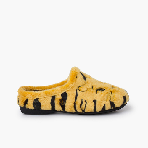 Lion clog slippers Yellow