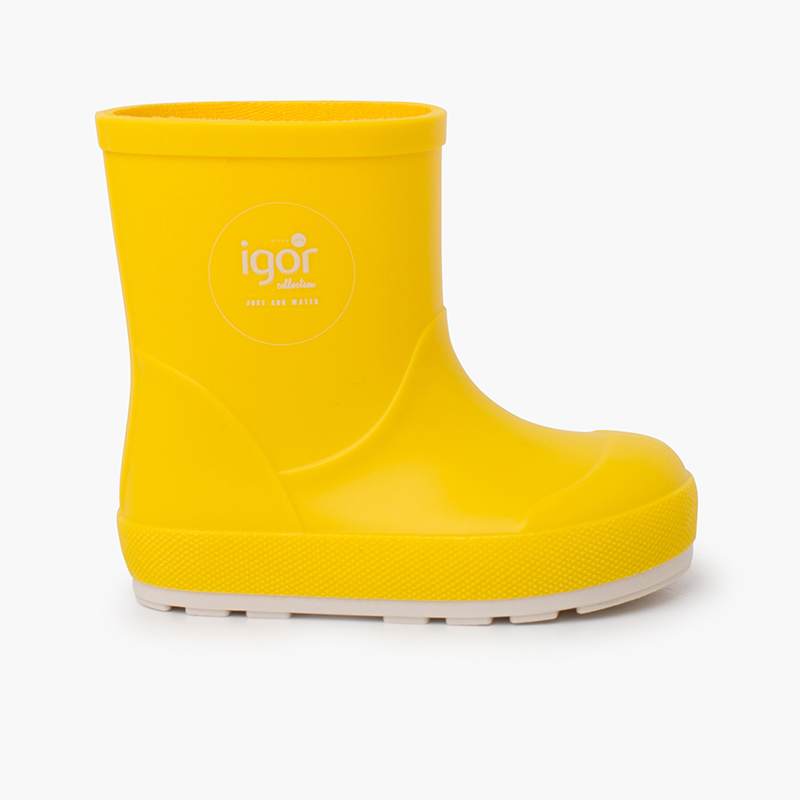 Yogi Nautical Style Barefoot Wellies Yellow