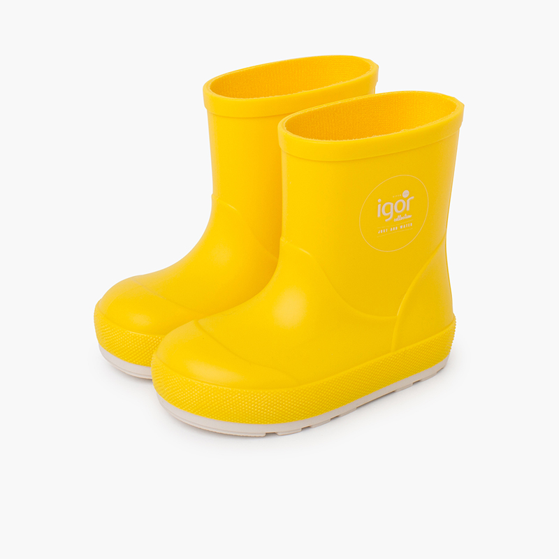 Yogi Nautical Style Barefoot Wellies Yellow