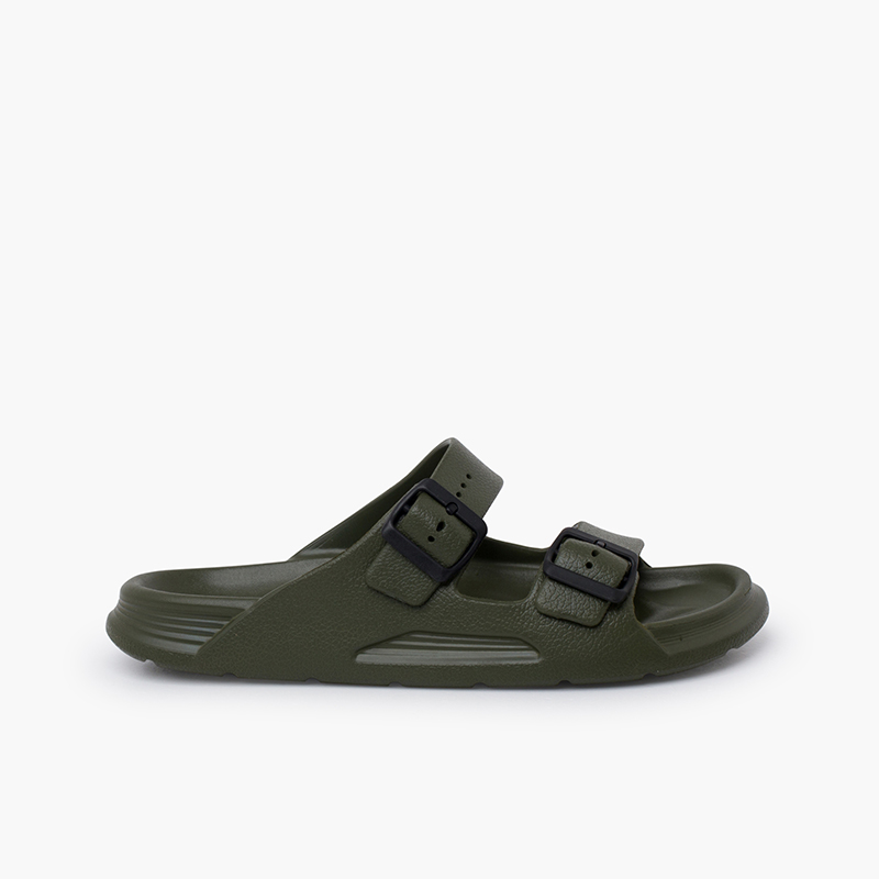 Large-Size EVA water sandals Khaki