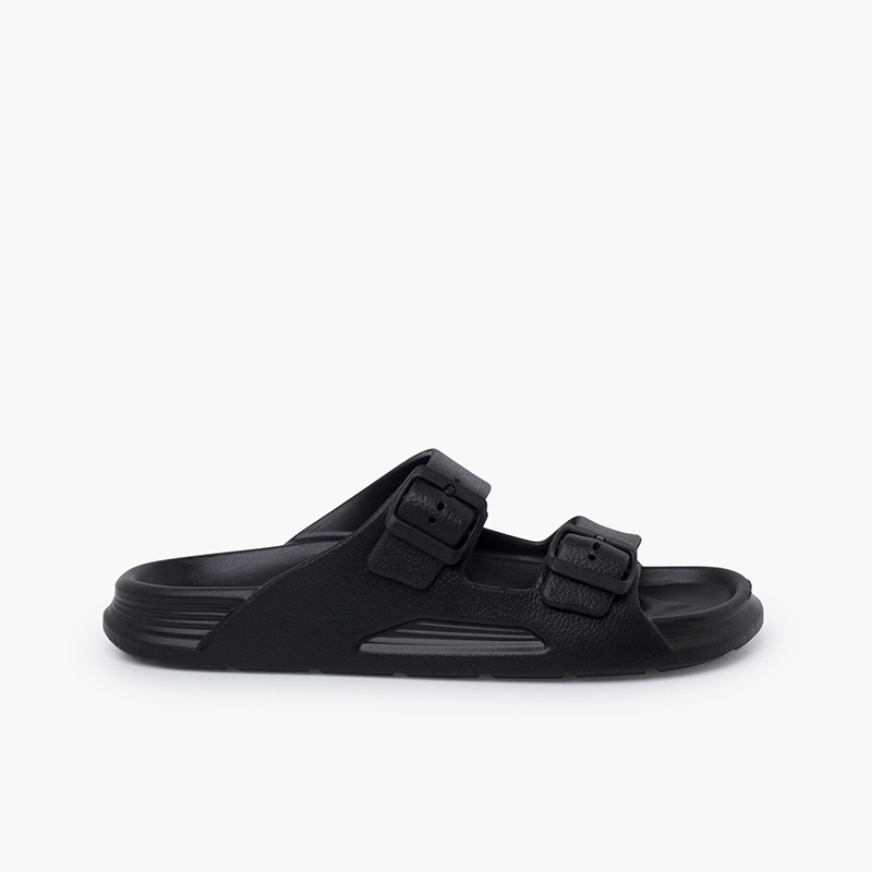 Large-Size EVA water sandals Black