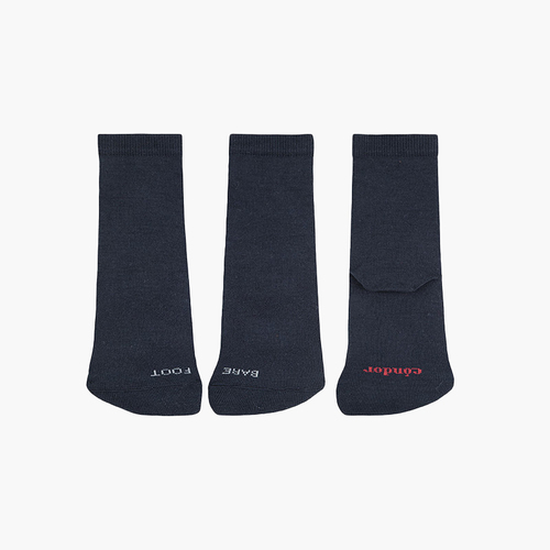 Plain barefoot socks Navy Blue