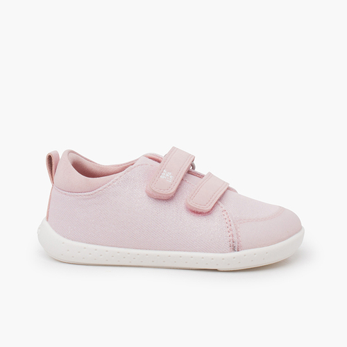 Soft trainers Garvalín shine Pink