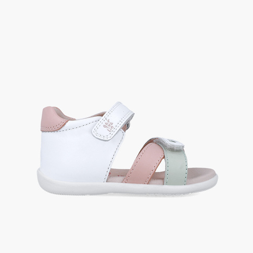 Garvalín Girls' First Steps Sandals Hearts Pink