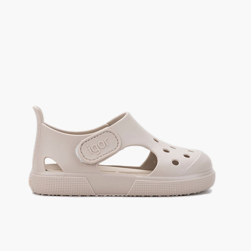 Kids’ rubber clog-sandals Sand