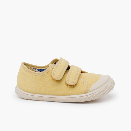 Barefoot canvas trainers rubber toe Banana