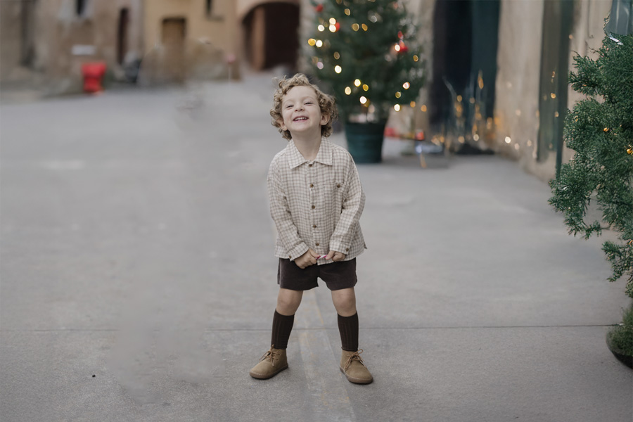 Boys’ barefoot boots laces leather heel