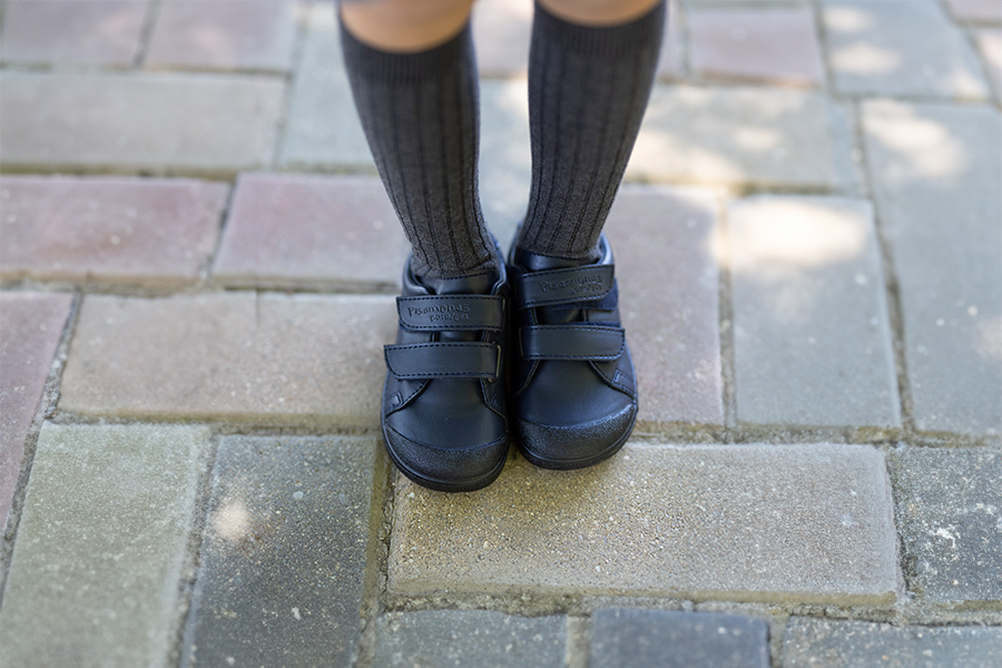 Barefoot school sport trainers children